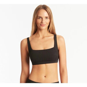 Sea Level Australia Spinnaker Square Neck Bikini Top Size 4